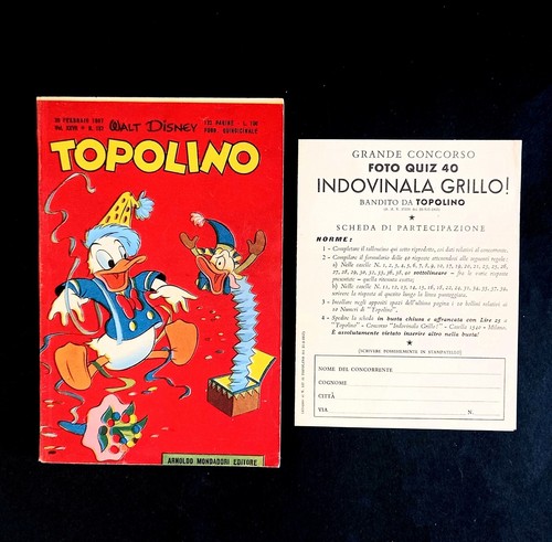 Topolino libretto 157 bollino - libretto,