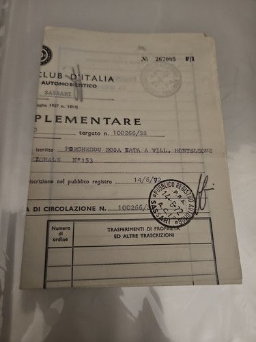 Vintage foglio - ,