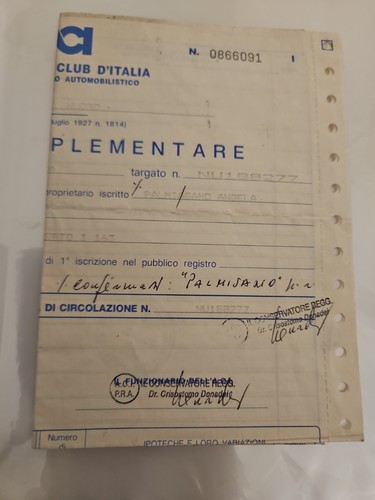 Vintage foglio - vintage, a.c.i.
