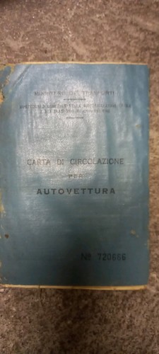 Fiat 600 libretto d - fiat,