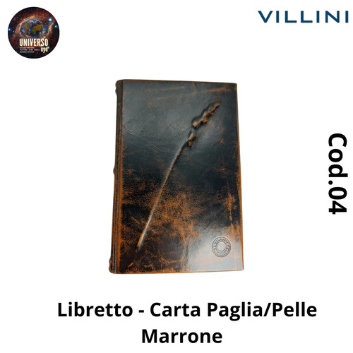 Libretto carta paglia pelle - libretto,
