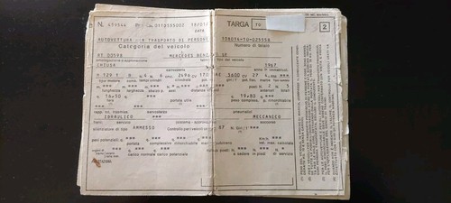 Carta circolazione libretto - di,
