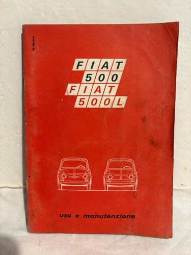 Libretto uso manutenzione - uso, e