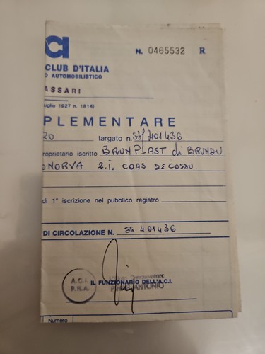 Vintage foglio - ,