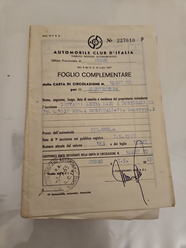 Vintage foglio - vintage, a.c.i.