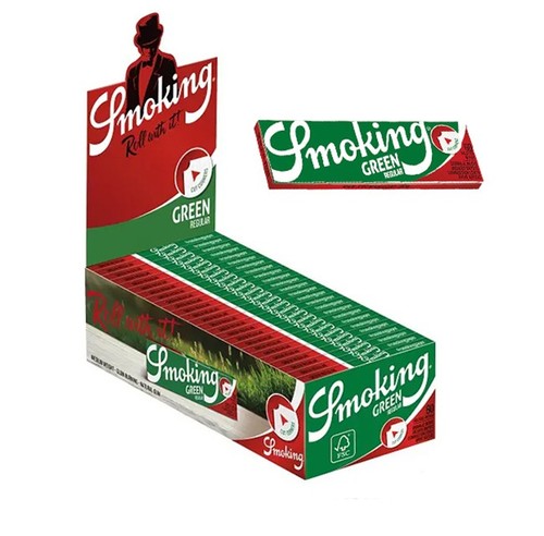 Carta smoking green verde 8 - verde,