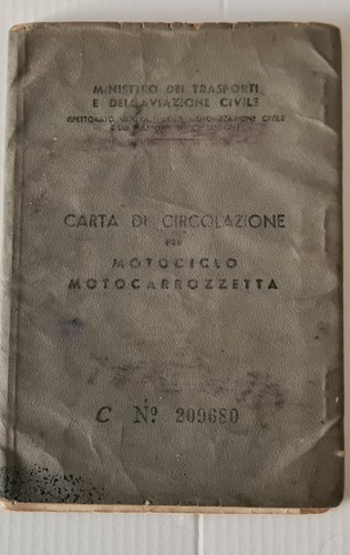 Libretto carta di - carta,